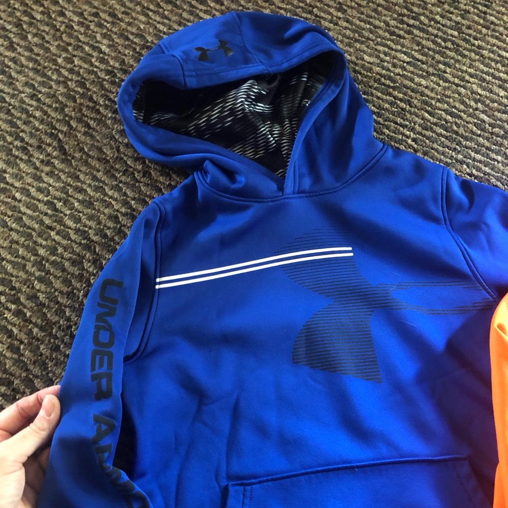 UA size 7 blue hoodie